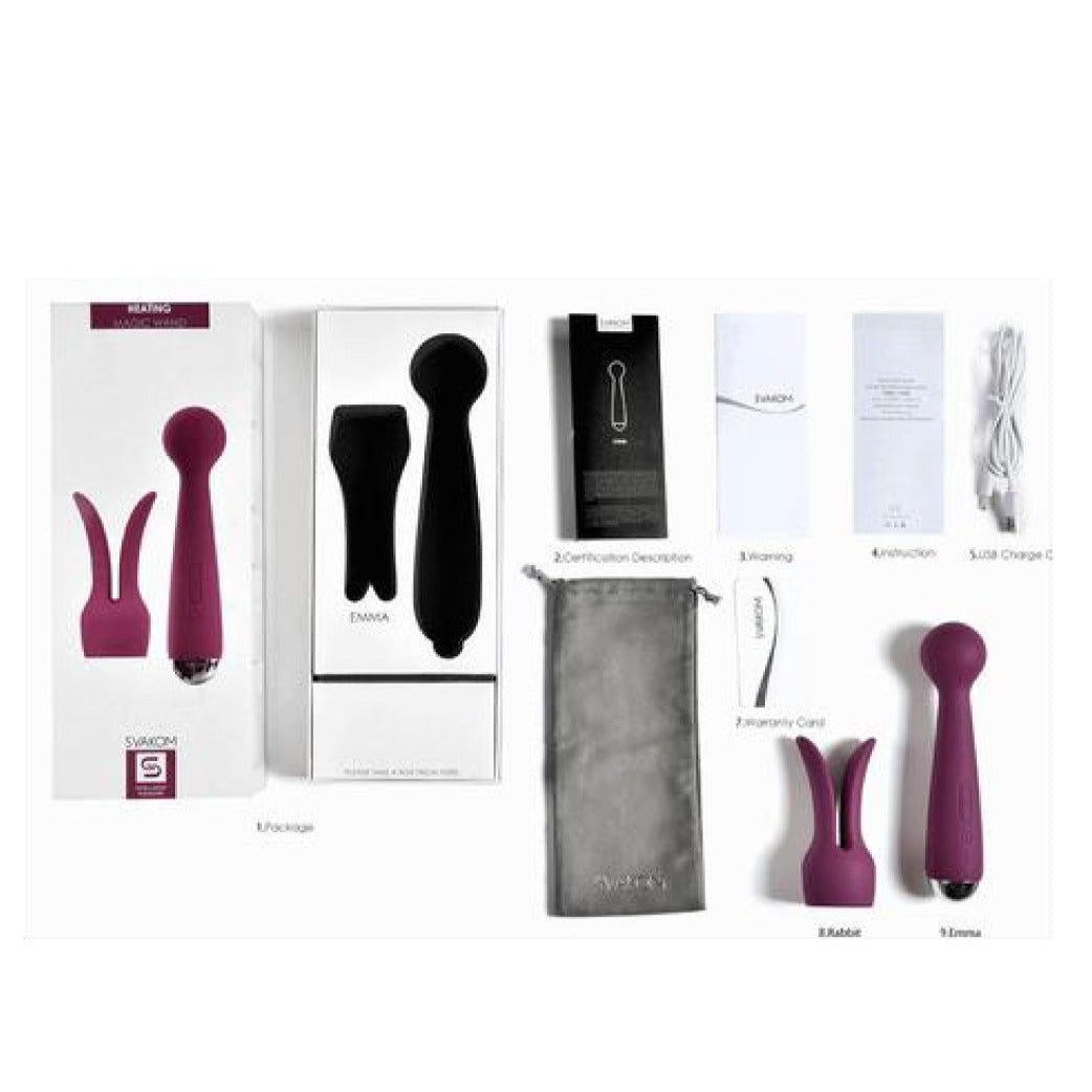 Vibrador Hitachi Térmico Emma Svakom