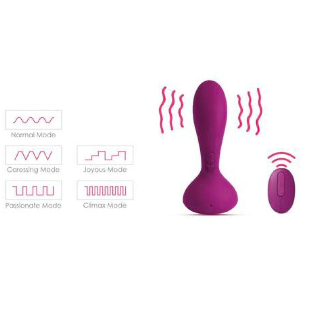 Plug Anal Vibrador Julie Svakom