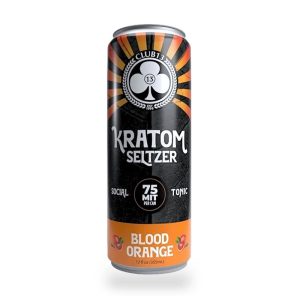 Club13 75MIT Kratom Seltzer Blood Orange