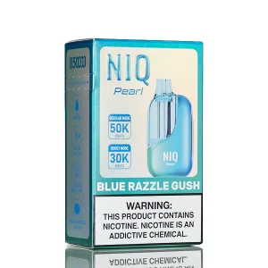 NIQ Pearl 50K Puffs Blue Razzle Gush