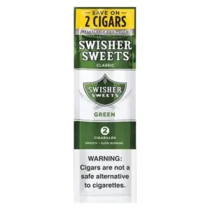 Swisher Sweets Green Cigarillos 2pk