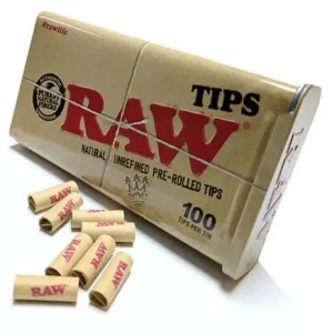 Raw Prerolled Tips