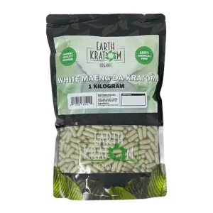 Earth Kratom White Maeng Da Kratom 65 Capsules