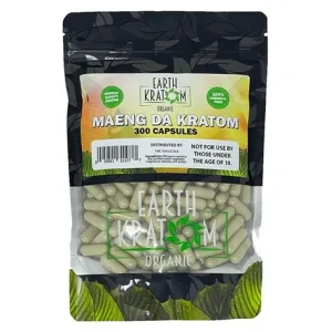 Earth Kratom Maeng Da Kratom 65 Capsules