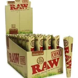 Raw Cones Organic Hemp 6pack 1 14