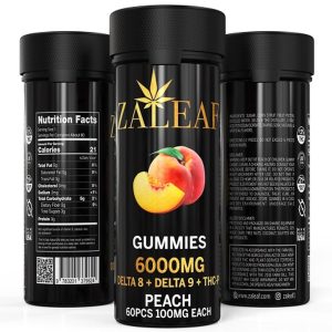Thizzies Peach 6000mg Tablets 2ct