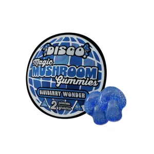 Disco Magic Mushroom Gummies Blueberry Wonder 2g