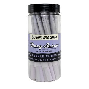 Blazy Susan King Size Purple Cones 50pk