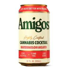 Amigos Cannabis Cocktail Watermelon Mojito 5mg