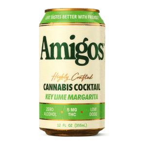 Amigos Cannabis Cocktail Key Lime Margarita 5mg