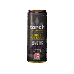 Torch 60mgTHC Seltzer Black Cherry