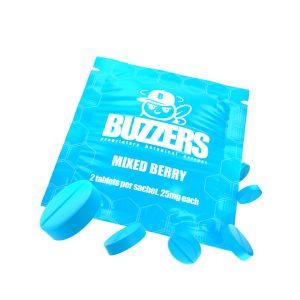 Buzzers Cats Claw Mixed Berry 25mg 2pk