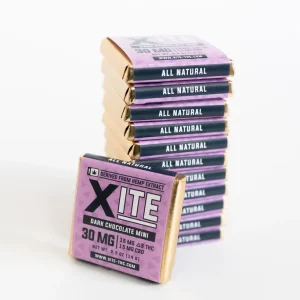 Xite 30mg THC+CBD Dark Chocolate Mini