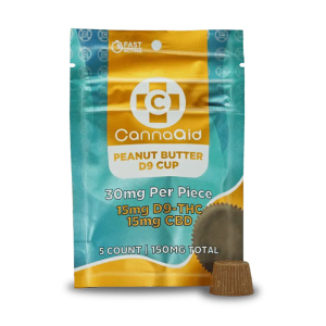CannaAid Peanut Butter Cup 30mg 5ct