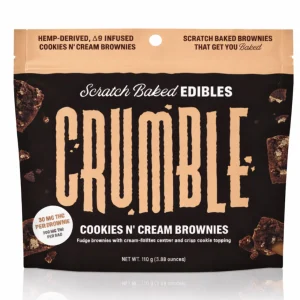 Crumble ∆9 Cookies N Cream Brownies 300mg 10ct