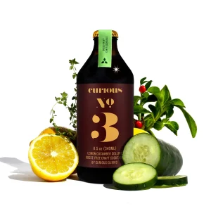 Curious No. 3 NONALCOHOLIC JUNIPER CUCUMBER COLLINS