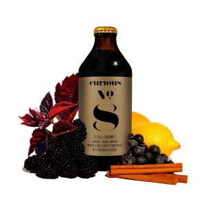 Curious No. 8 NONALCOHOLIC 'BLACK AND BLUE’ AMARO