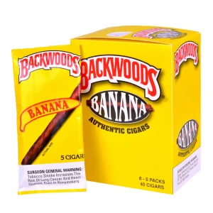Backwoods Banana Cigars 5pk