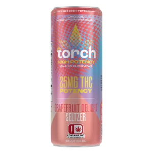 Torch 25mg THC Seltzer Grapefruit Delight 12fl oz