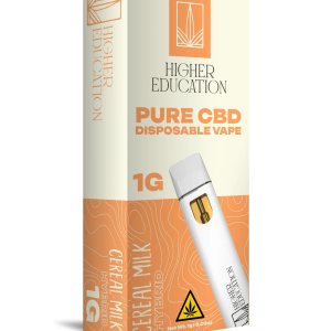 Higher Education Cereal Milk Pure CBD 1g Hybrid Vape