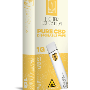 Higher Education Pineapple Express Pure CBD 1g Sativaa Vape