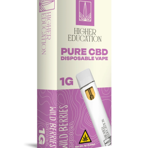 Higher Education Wild Berries Pure CBD 1g Indica Vape