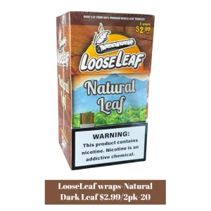Loose Leaf Natural Leaf 2pk