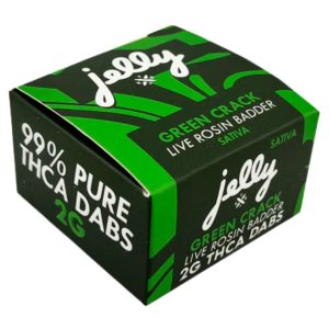 Jelly Green Crack 99% Pure Dabs Sativa 2g