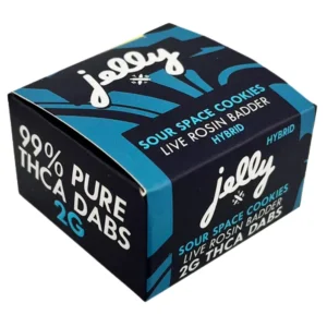 Jelly Sour Space Cookies 99% Pure Dabs Hybrid 2g