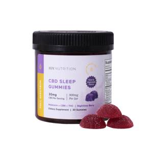 Joy Nutrition CBD Sleep Gummies Nighttime Berry 30ct