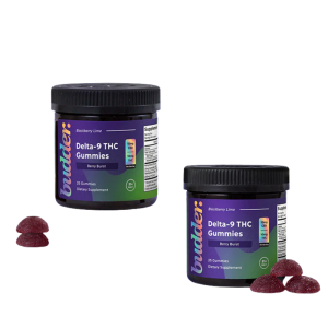 Budder's Delta 9 THC Gummies Berry burst 25ct