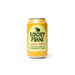 Lucky Frog Ashwagandha Social Tonic Meyer Lemon Strawberry & Basil