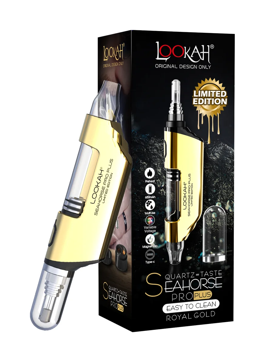 Lookah Seahorse Royal Gold