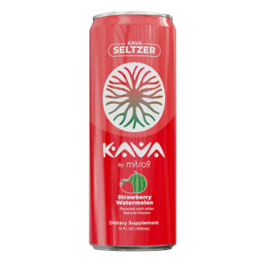 Mitra 9 Kava Seltzer Strawberry Watermelom
