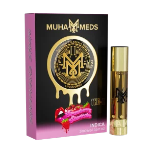 Muha Meds Strawberry Shortcake 2g THCA Cart Indica