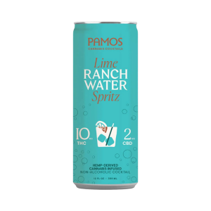 Pamos Lime Ranch Water Spritz Hemp Cocktail 10mg