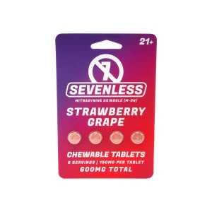 Sevenless M-oh Strawberry Grape 600mg 4ct