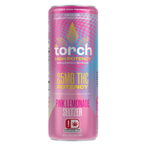 Torch 25mg THC Seltzer Pink Lemonade 12fl oz