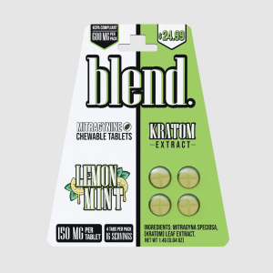 BLEND MIT EXTRACT TABLET 150MG Lemon Mint 4CT