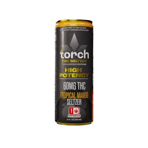 Torch 60mgTHC Seltzer Tropical Mango
