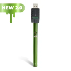 Ooze Twist Slim Pen Green Splatter 510 Battery