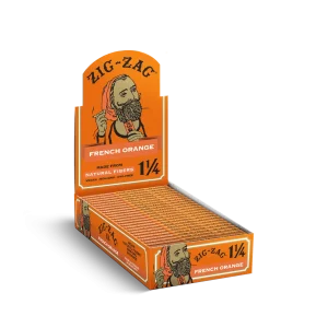 Zig Zag French Orange Rolling Papers