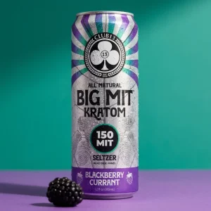 Club13 150MIT Kratom Seltzer Blackberry Current