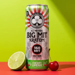 Club13 150MIT Kratom Seltzer Cherry Limeade