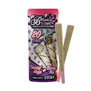 Chapo Blanco 2G THCA Diamond Dusted Prerolls 2-pack (Sativa)