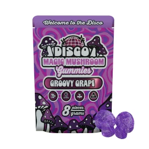 Disco Magic Mushroom Gummies Groovy Grape 8g