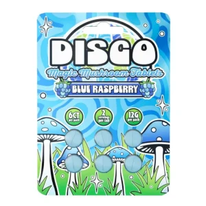 Disco Magic Mushroom Tablets Blue Raspberry 12g