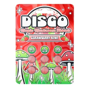 Disco Magic Mushroom Tablets Strawberry Kiwi 12g