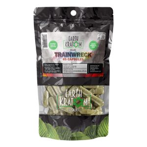 Earth Kratom Trainwreck Kratom 65 Capsules