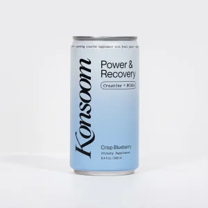 Konsoom Creatine Power & Recovery Crisp Blueberry Drink